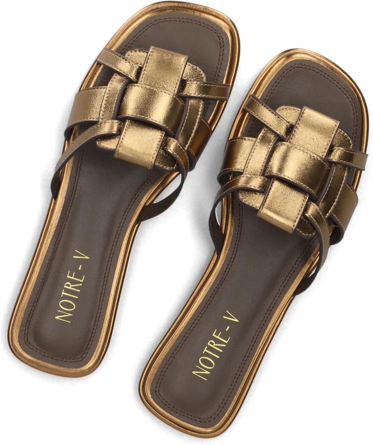 Notre-V 9672la Slippers Dames Goudkleurig - Foto 2