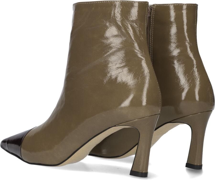 Notre-V 77235 Enkellaarsjes Enkelboots met rits Dames Olijf - Foto 4