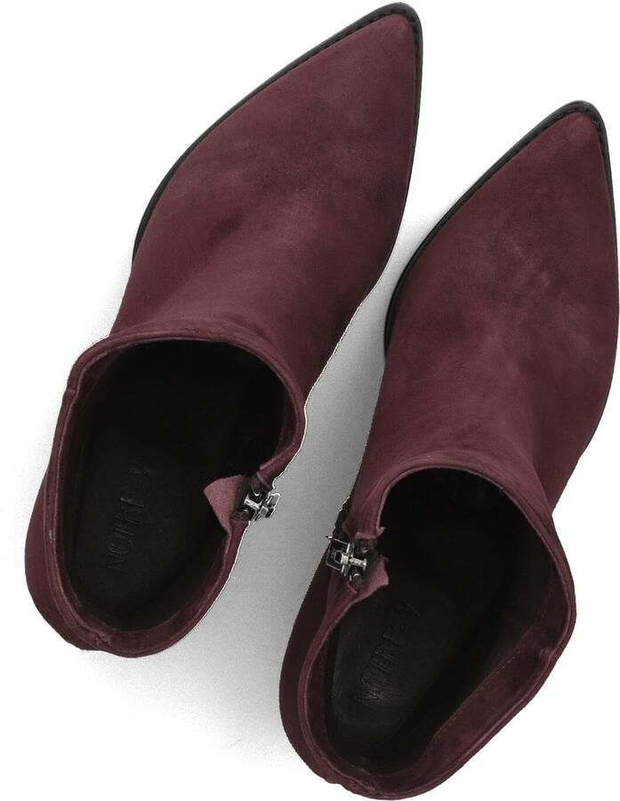 Notre-V 35239 Enkellaarsjes Enkelboots met rits Dames Paars - Foto 4