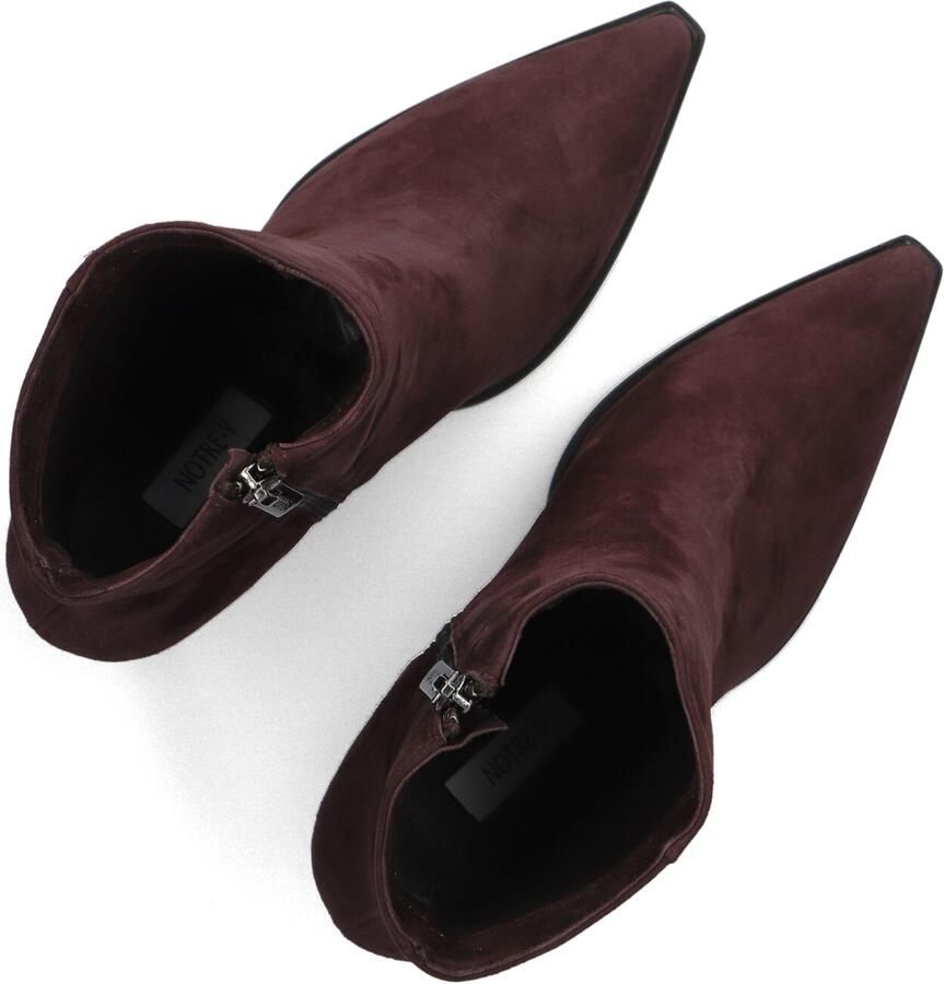 Notre-V 8939 Enkellaarsjes Enkelboots met rits Dames Paars - Foto 4
