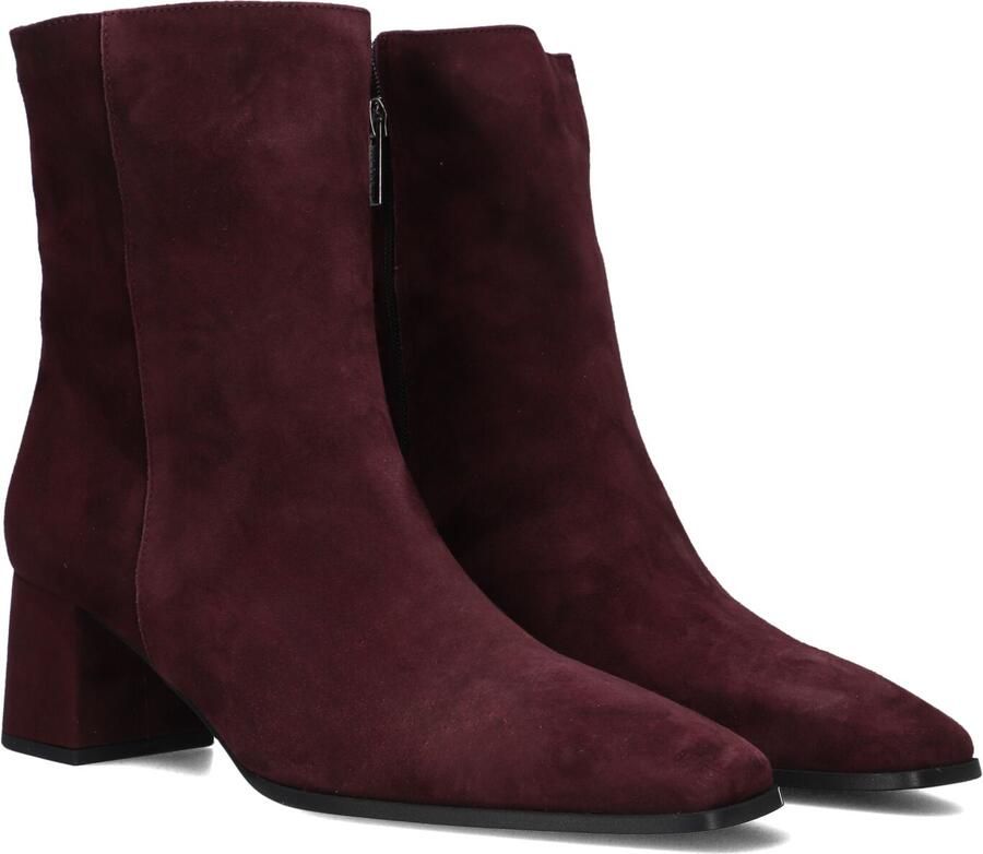 Notre-V 4340 Enkellaarsjes Enkelboots met rits Dames Rood