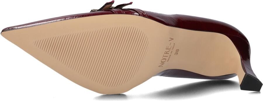 Notre-v Rode elegante puntige neus hakken - Foto 5