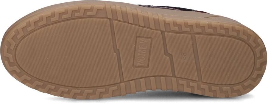 Notre-V Dames Lage sneakers Anemone-63 Bordeaux Suède - Foto 4
