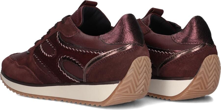 Notre-V Dames Lage sneakers Valerie-03 Bordeaux Suède - Foto 3