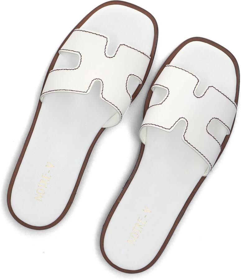 Notre-V Nv-1000 Slippers Dames Wit - Foto 2