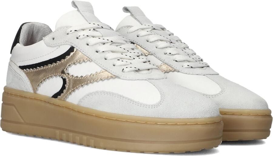Notre-V Anemone-63 Sneakers Leren Sneaker Dames Wit