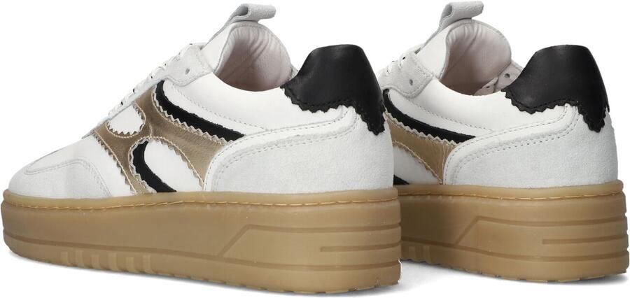 Notre-V Anemone-63 Sneakers Leren Sneaker Dames Wit - Foto 3