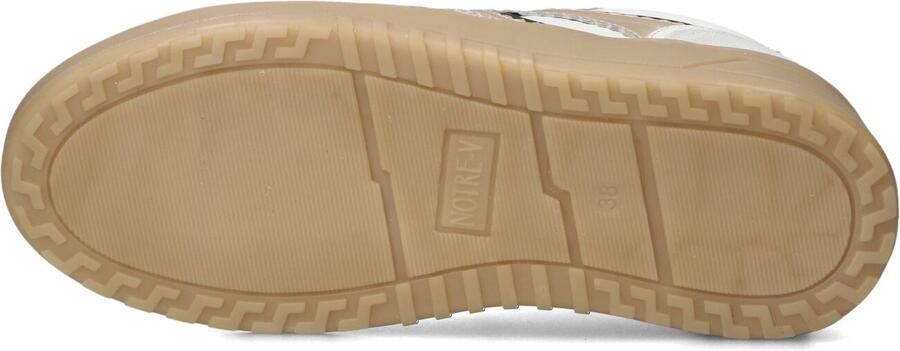 Notre-V Anemone-63 Sneakers Leren Sneaker Dames Wit - Foto 4