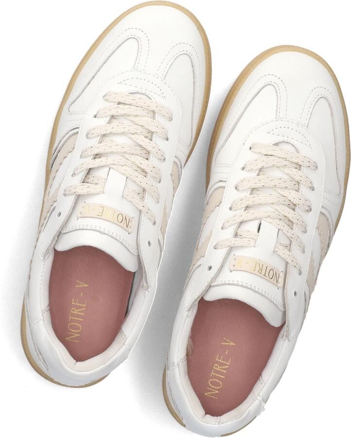 Notre-V Sia-01 Sneakers Dames Leren Sneaker Wit - Foto 4