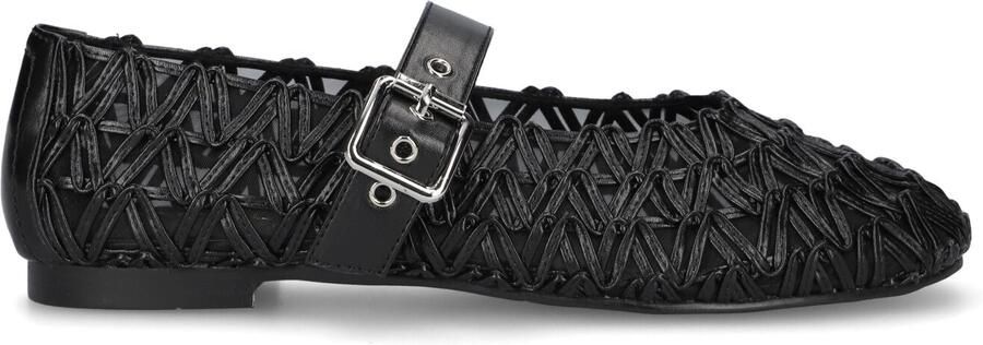 Notre-V Popper Ballerina's Dames Zwart - Foto 4