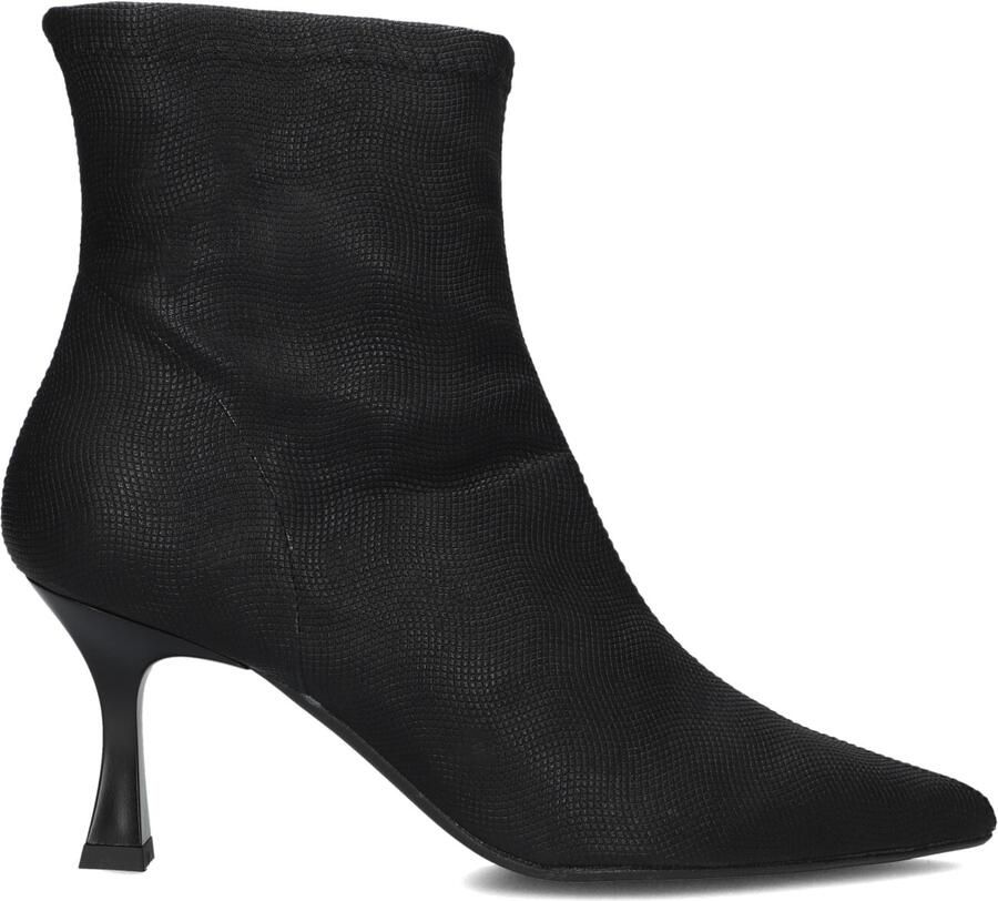 Notre-V 2478s Enkellaarsjes Enkelboots met rits Dames Zwart - Foto 3