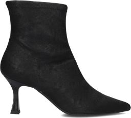 Notre-V 2478s Enkellaarsjes Enkelboots met rits Dames Zwart