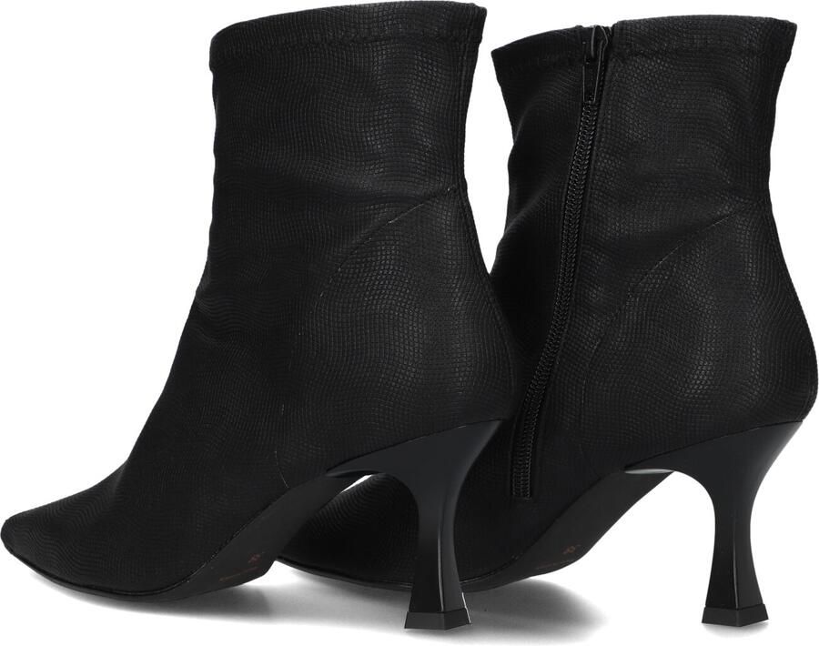 Notre-V 2478s Enkellaarsjes Enkelboots met rits Dames Zwart - Foto 4