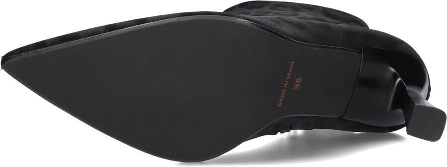 Notre-V 2759 Enkellaarsjes Enkelboots met rits Dames Zwart - Foto 5