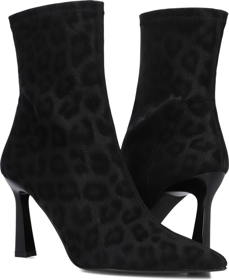 Notre-V 2759 Enkellaarsjes Enkelboots met rits Dames Zwart - Foto 4