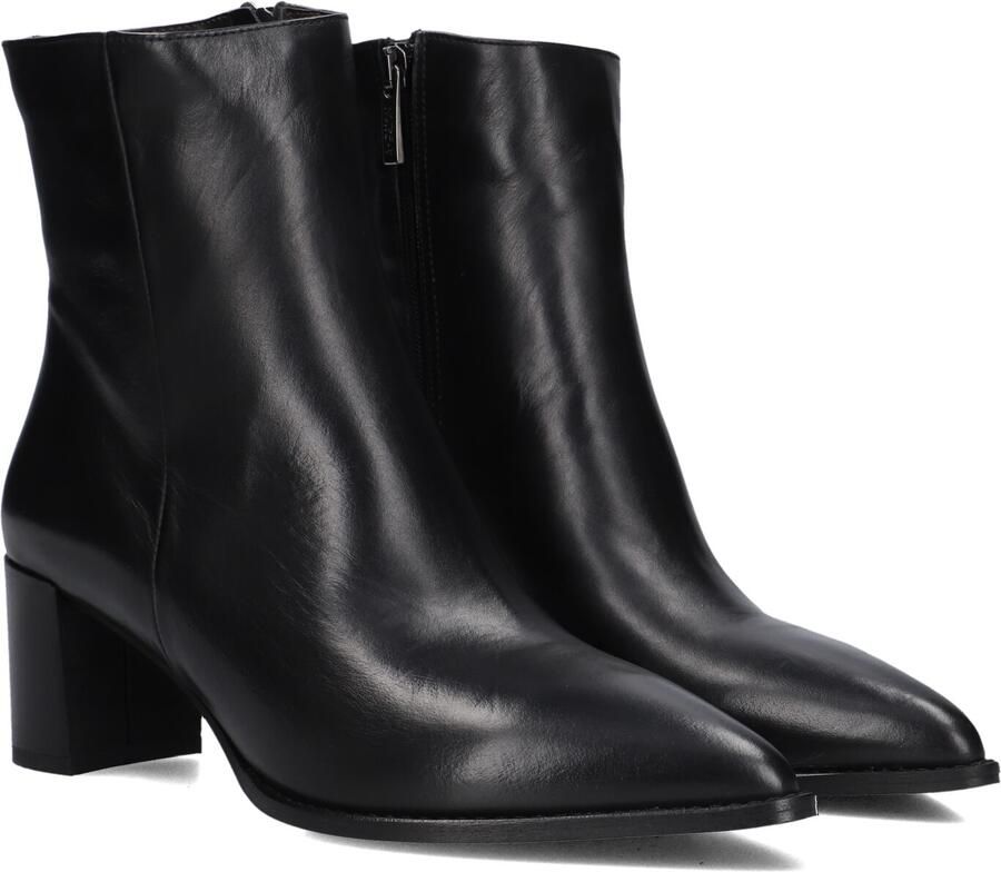 Notre-V 35239 Enkellaarsjes Enkelboots met rits Dames Zwart
