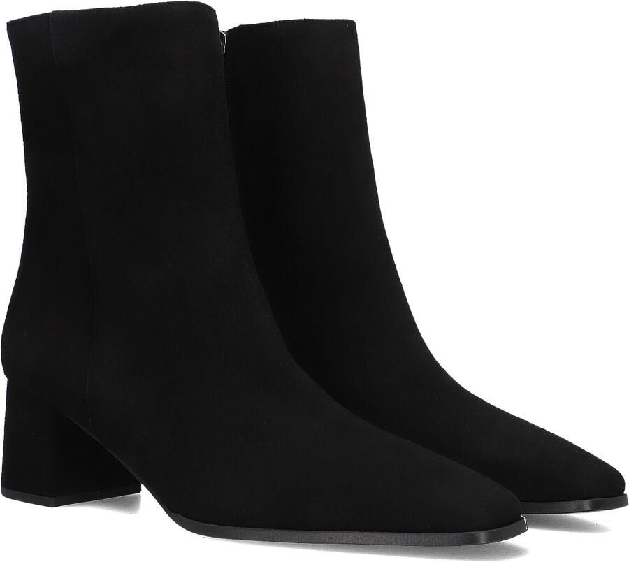 Notre-V 4340 Enkellaarsjes Enkelboots met rits Dames Zwart