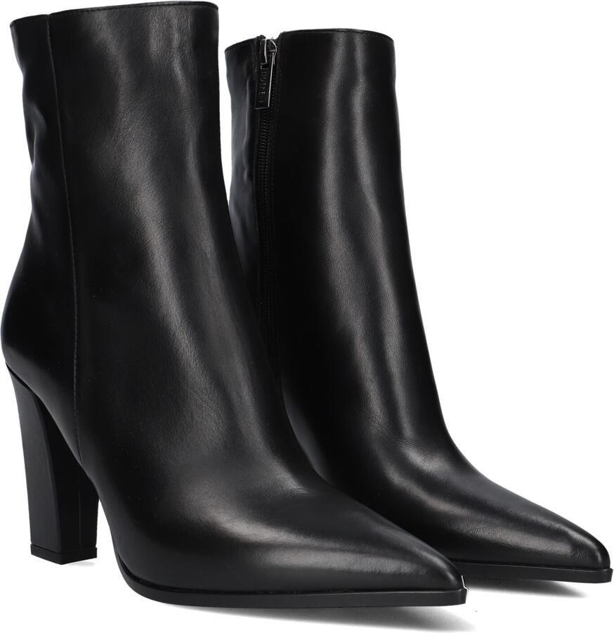 Notre-V 67139 Enkellaarsjes Enkelboots met rits Dames Zwart