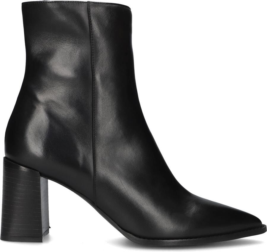 Notre-V 84836 Enkellaarsjes Enkelboots met rits Dames Zwart - Foto 4
