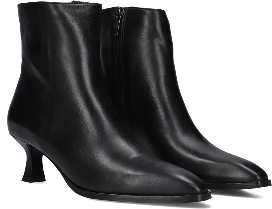 Notre-V 85936 Enkellaarsjes Enkelboots met rits Dames Zwart
