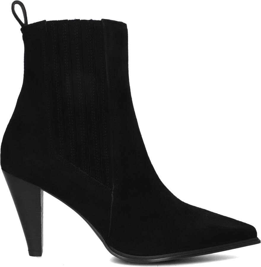 Notre-V 8928 Enkellaarsjes Enkelboots met rits Dames Zwart - Foto 2