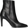 Notre-V 8939 Enkellaarsjes Enkelboots met rits Dames Zwart - Zwart