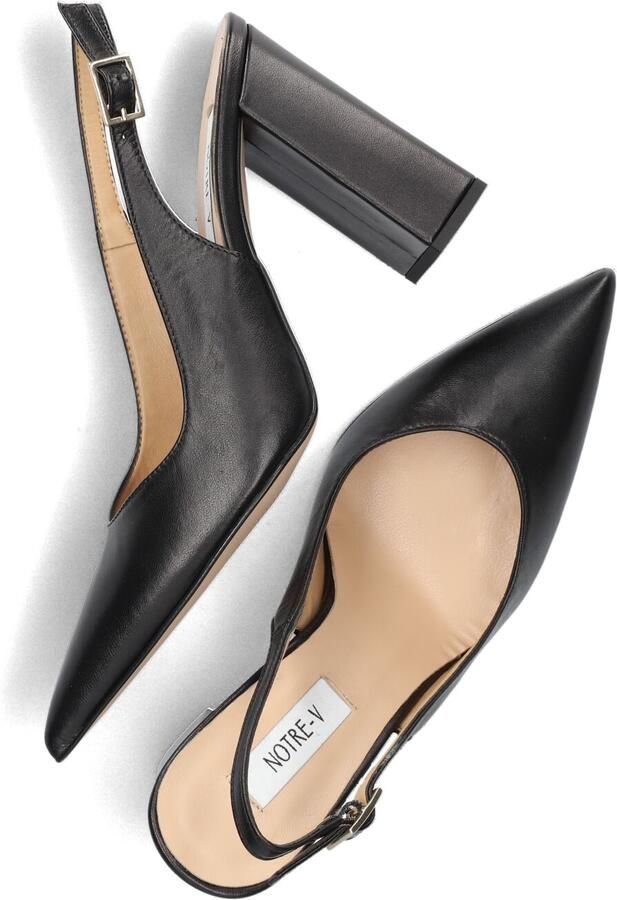 Notre-V 27113 Pumps High Heels Schoenen Hoge Hak Dames Zwart - Foto 3