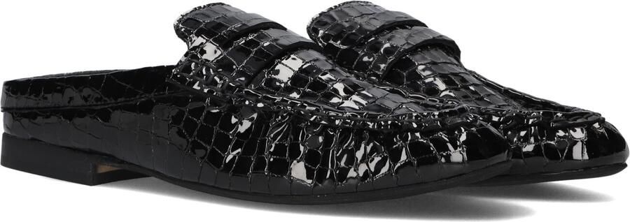 Notre-V Italy Loafers Dames Instappers Zwart