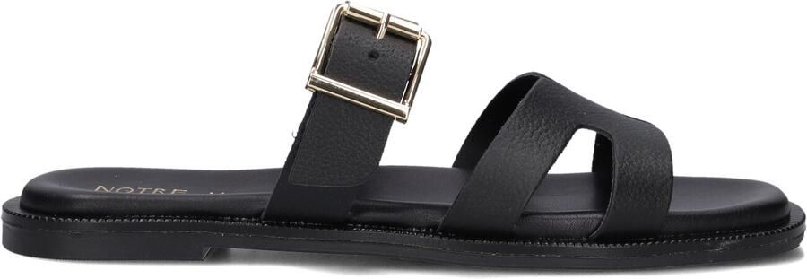 NOTRE-V Zwarte Slippers 227226 - Foto 4