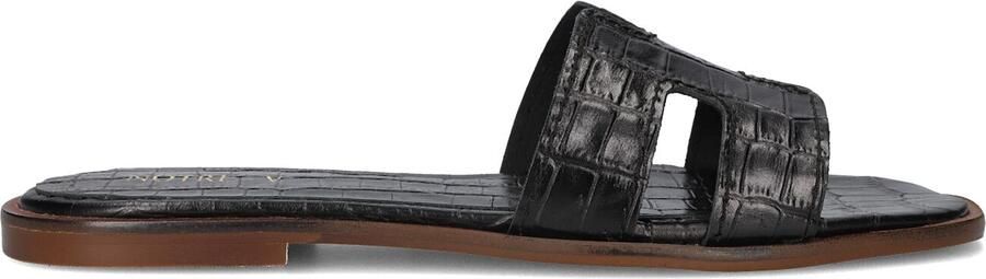 Notre-V Nv-1001 Slippers Dames Zwart - Foto 4