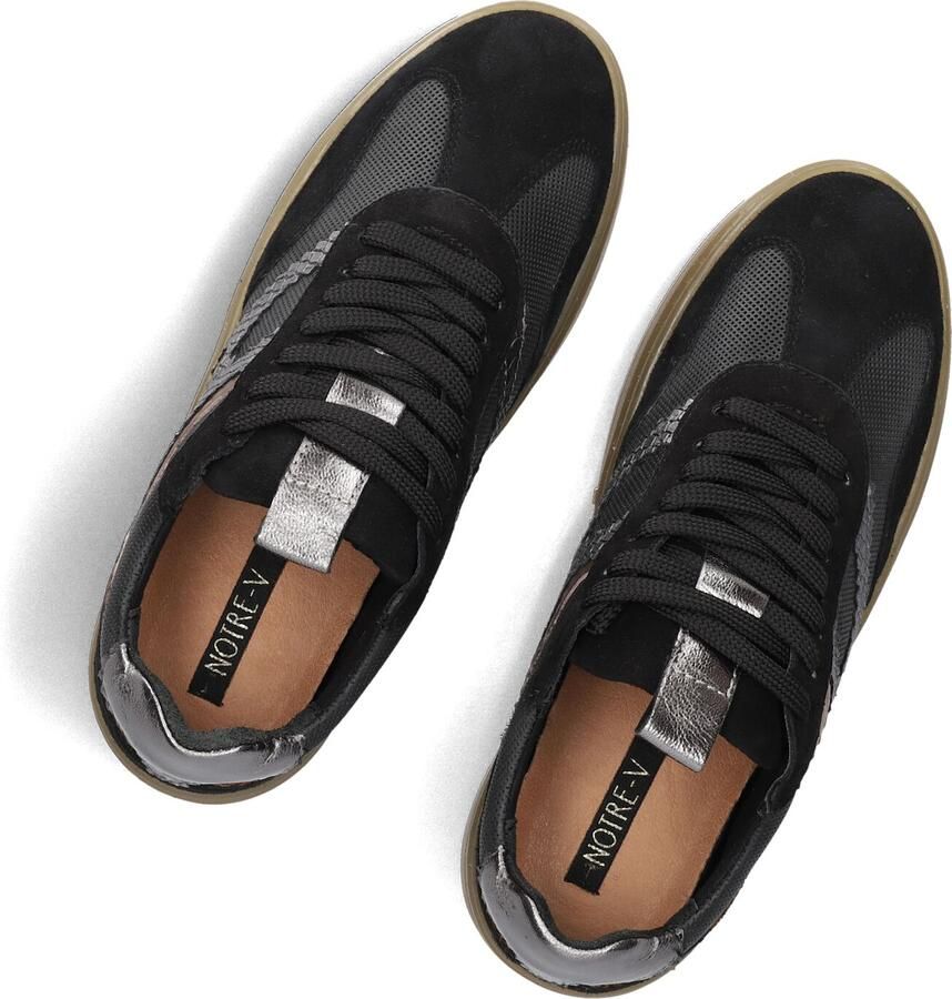 Notre-V Anemone-63 Sneakers Dames Zwart - Foto 3