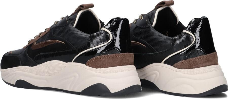 Notre-V Iva-30 Sneakers Dames Leren Sneaker Zwart - Foto 3