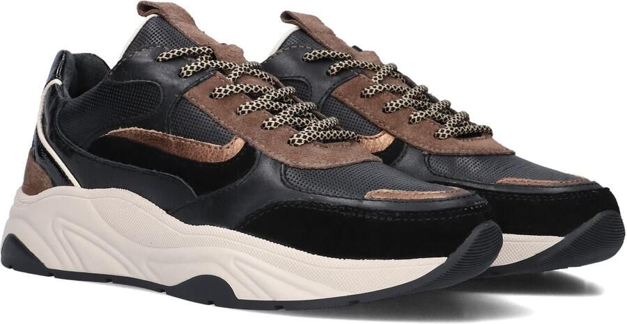 Notre-V Iva-30 Sneakers Dames Leren Sneaker Zwart
