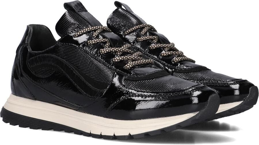 Notre-V Rylie-01 Sneakers Dames Leren Sneaker Zwart