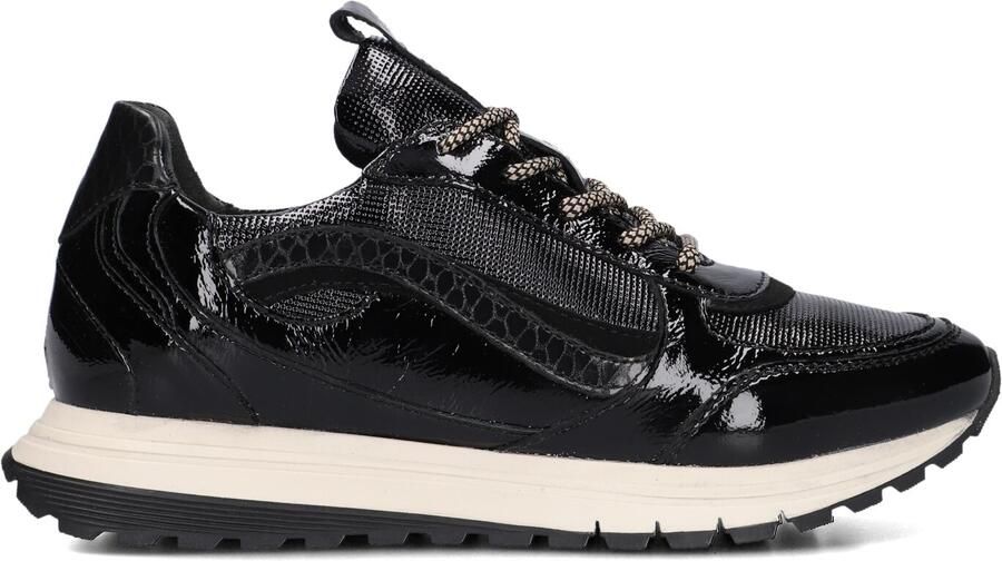 Notre-V Rylie-01 Sneakers Dames Leren Sneaker Zwart