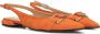 Notre-v Beige Slingbacks met puntige neus Orange Dames - Thumbnail 1