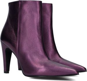 Notre-V 87533 1 Enkellaarsjes Enkelboots met rits Dames Paars