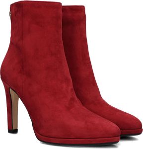 Notre-V Notre V 26533 Enkellaarsjes Enkelboots met rits Dames Rood