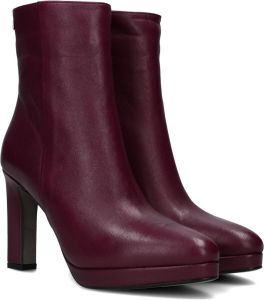 Notre-V Notre V 67436 Enkellaarsjes Enkelboots met rits Dames Rood