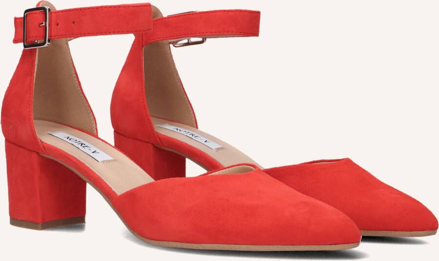 Notre-V 12625 Sandalen Dames Rood