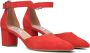 Notre-V 12625 Sandalen Dames Rood - Thumbnail 1