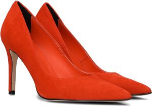Notre-V 17501 Pumps High Heels Schoenen Hoge Hak Dames Rood