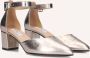 Notre-v Rosegouden pumps met spitse neus - Thumbnail 1