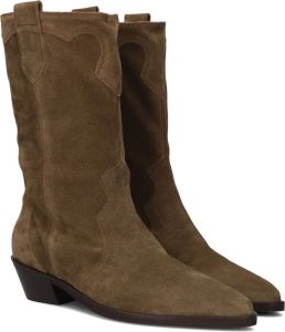City Western bruin Tinten 05-264 Cowboylaarzen Western Laarzen Dames Taupe