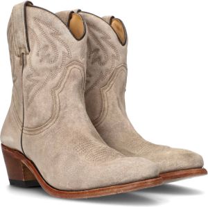 City Western bruin Tinten Dacotal Cowboylaarzen Western Laarzen Dames Taupe
