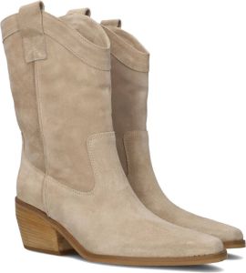 Notre-V Aq313 Cowboylaarzen Western Laarzen Dames Taupe