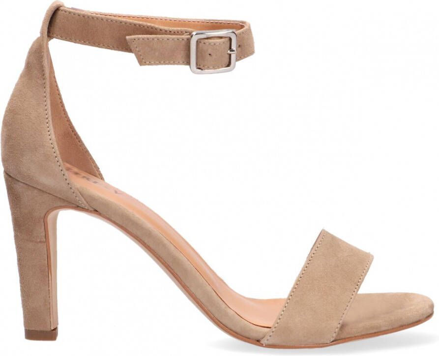 Notre-V Notre V 27242 Sandalen Dames Taupe - Schoenen.nl