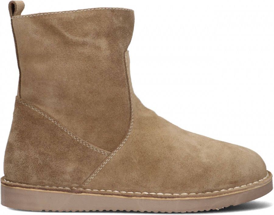Notre-V Notre V 2204 02 Vachtlaarzen Warme Laarzen Dames Taupe