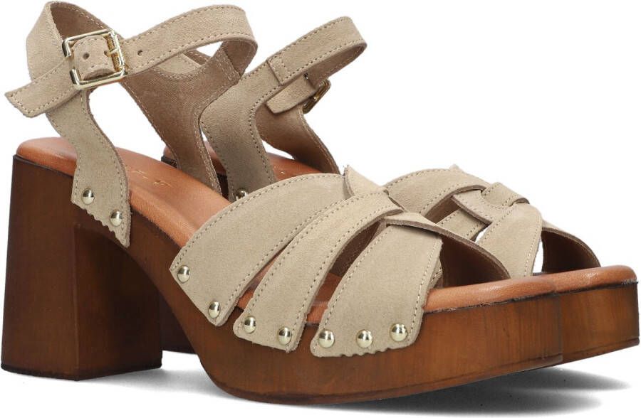 NOTRE-V Taupe Sandalen 8509