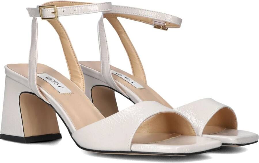 Notre-v Elegante zomersandalen met blokhak